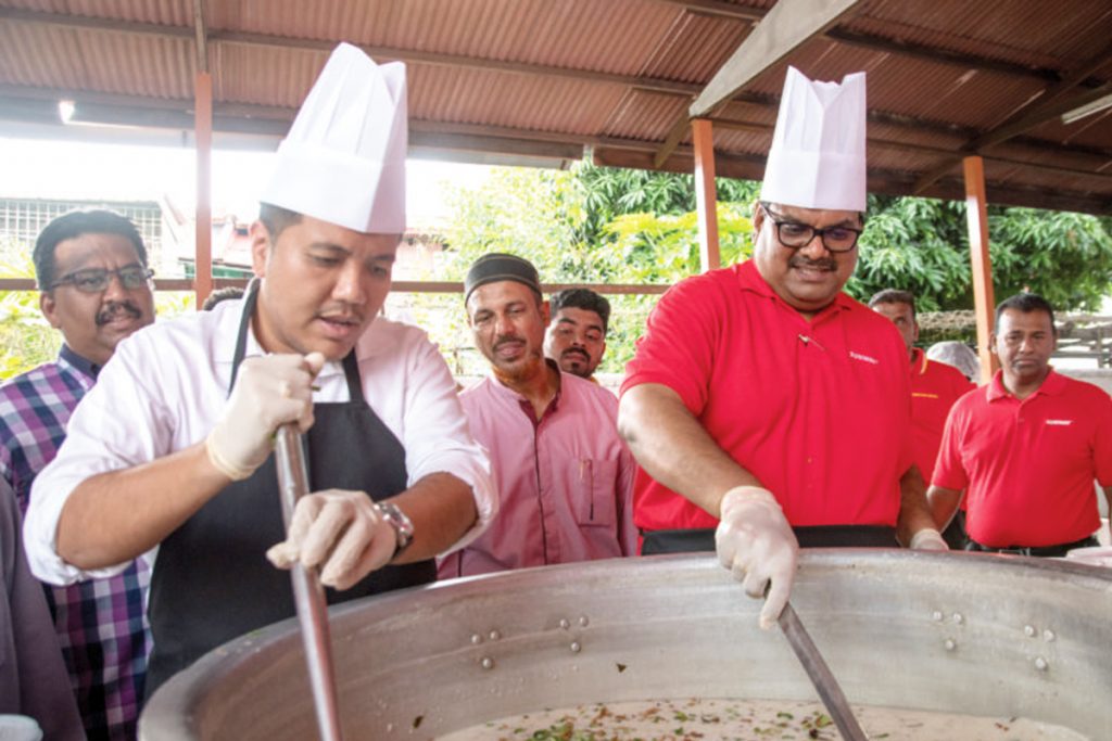 Bubur Lambuk Distribution