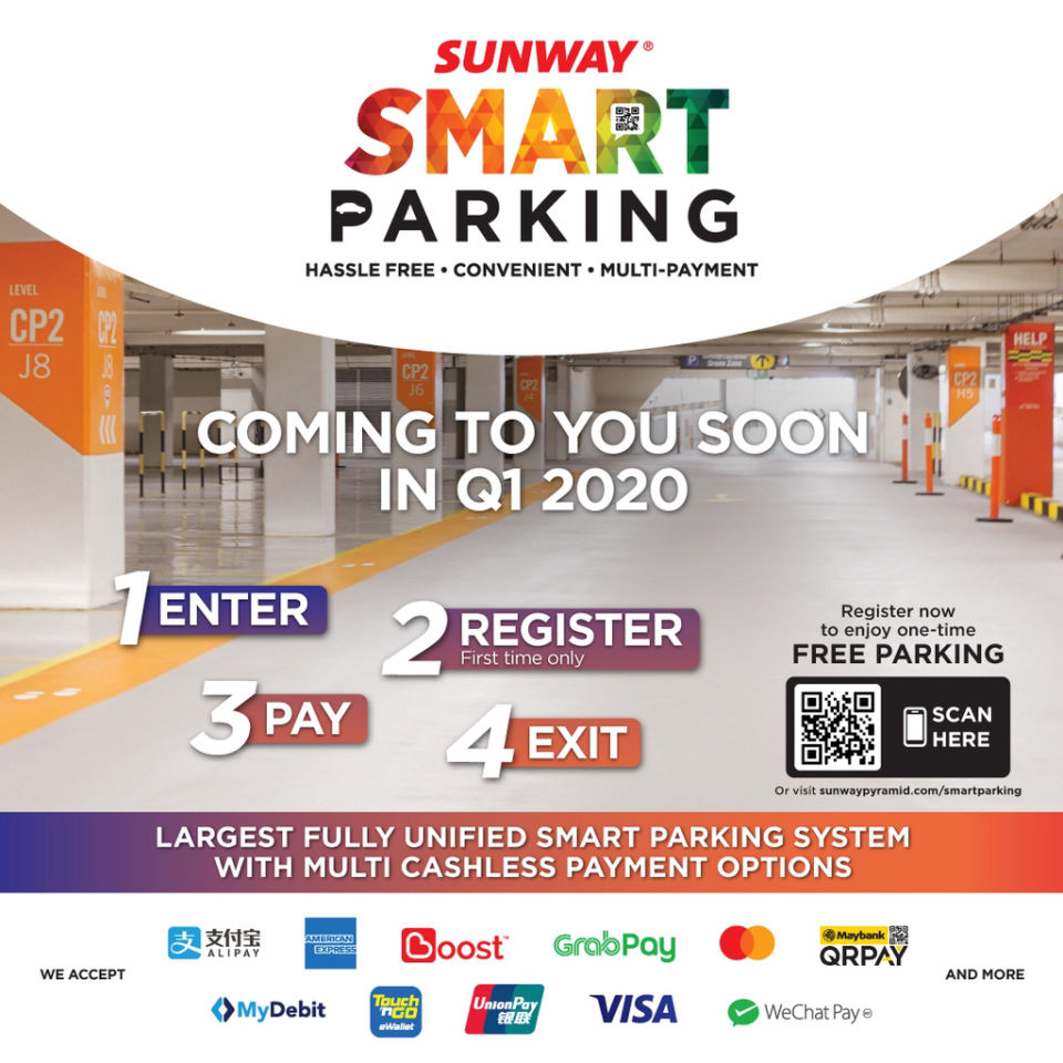 Cashless and Ticketless Parking with Sunway Smart Parking