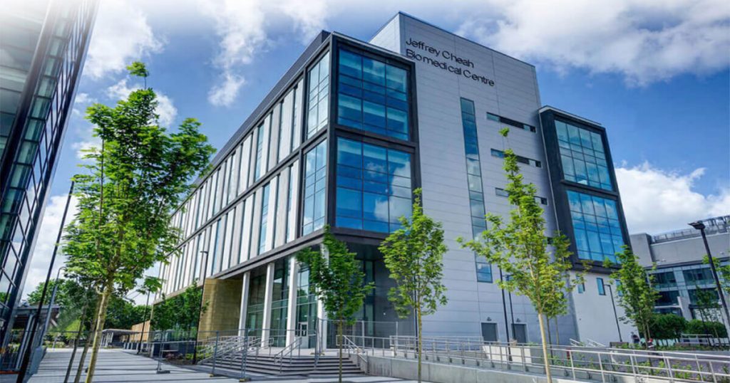 The Jeffrey Cheah Biomedical Centre. Cambridge University Biomedical Centre