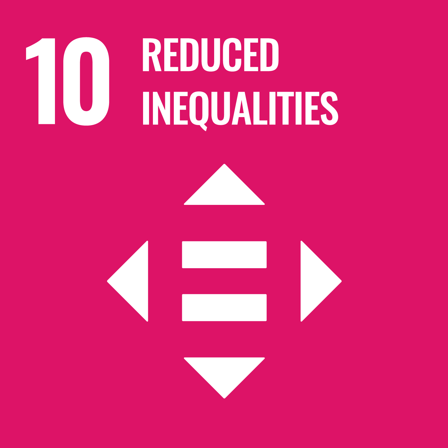 SDG 10 Reduced inequalities