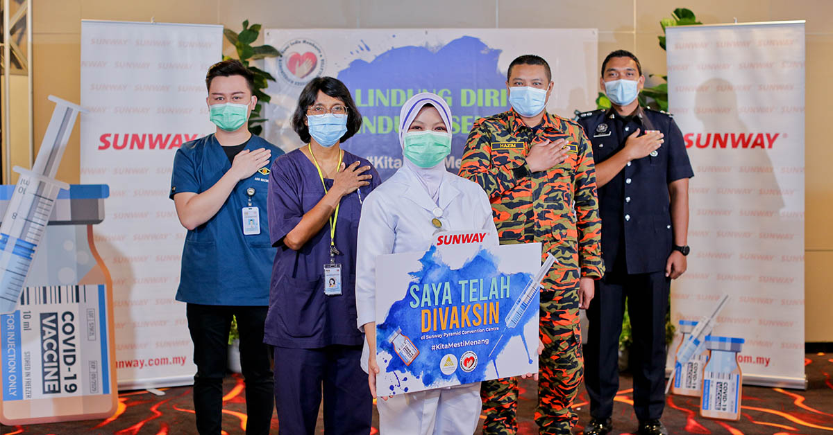 Injecting Hope Sunway Steps Up To Keep The Nation Safe