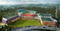 Artist’s impression of the new Sunway International School campus at Sunway City Kuala Lumpur