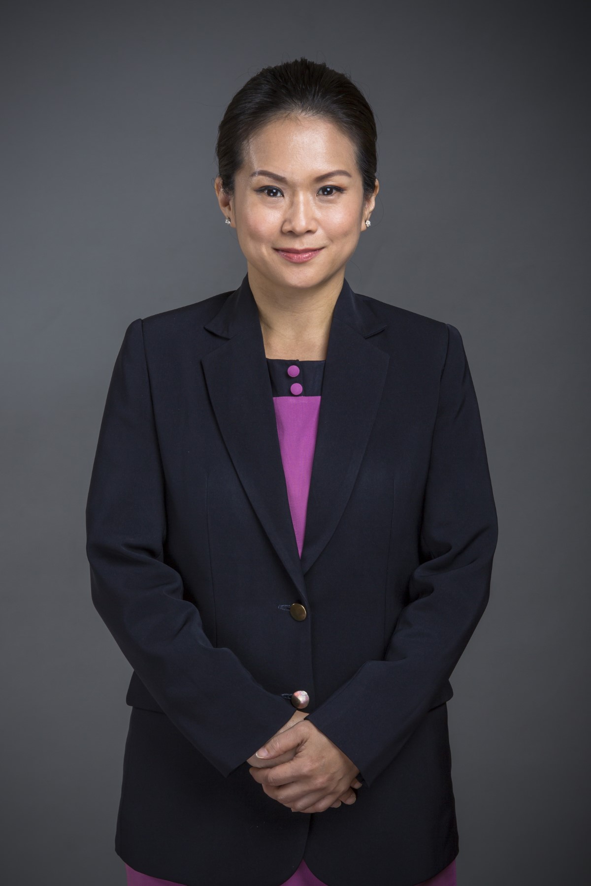 A medium shot of Sunway Medical Centre’s assistant director of nursing for nursing administration, EMR Project, A&E and allied health nursing, Sr Alice Lee