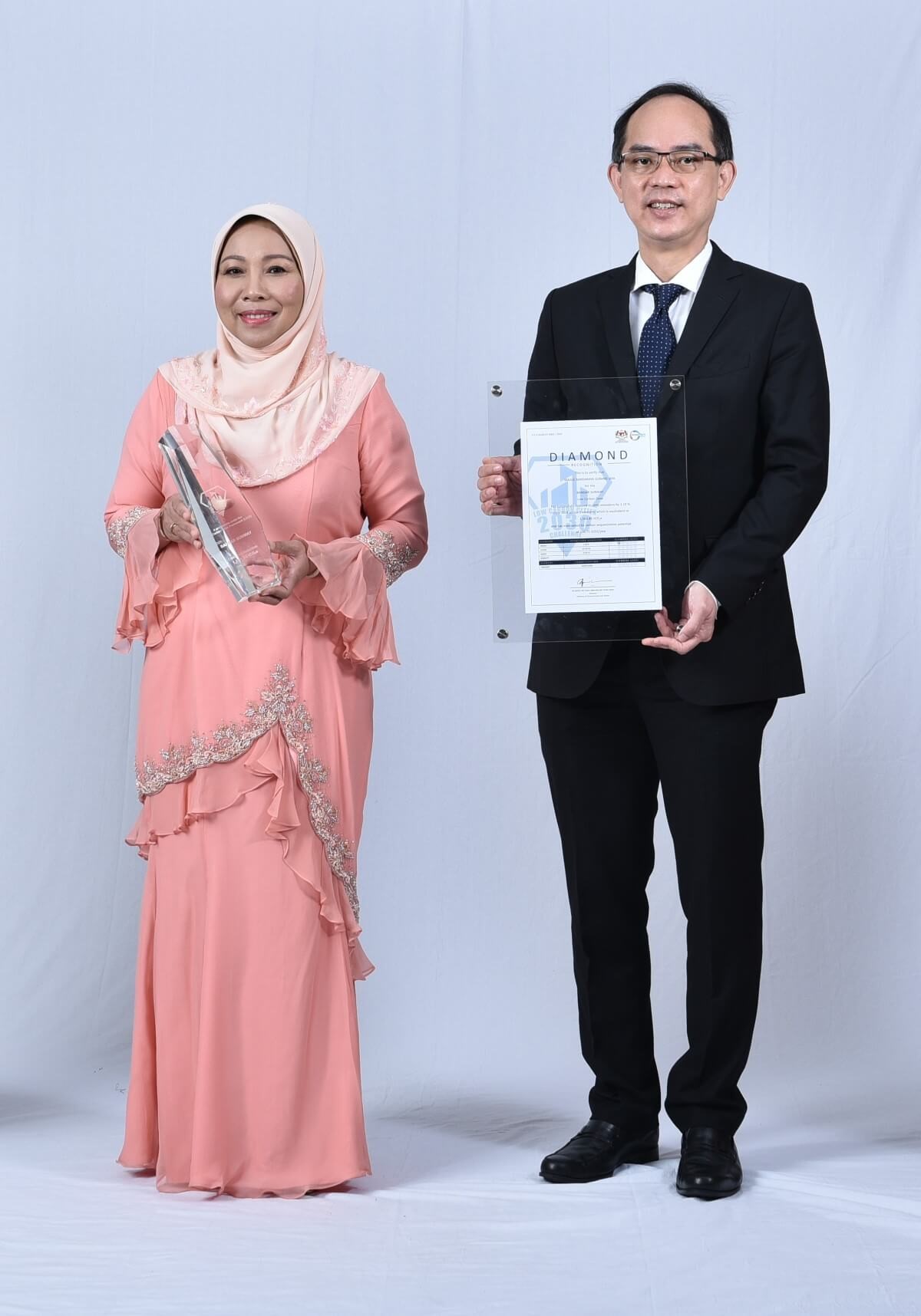 Sunway City Kuala Lumpur is deeply honoured to receive Diamond Recognition from the Subang Jaya City Council (MBSJ) at Low Carbon City Awards 2021 for our exemplary sustainability efforts
