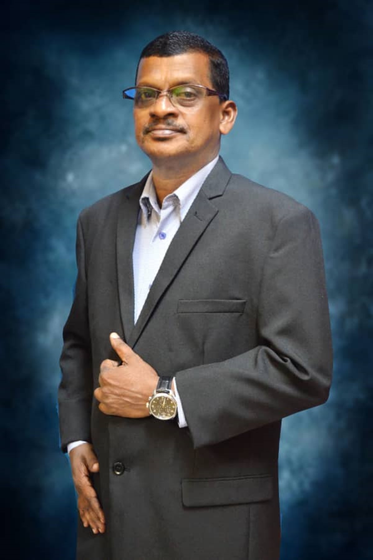 A portrait shot of Mr. Uthaya Soorian, general manager of Tajul Green