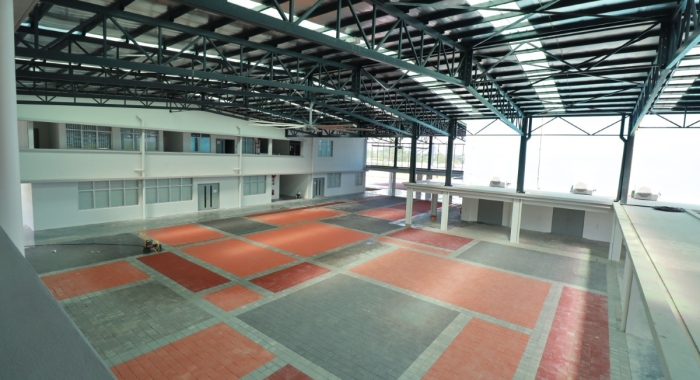 One of the two multi-purpose halls for endless varieties of student enrichment activities once school commences