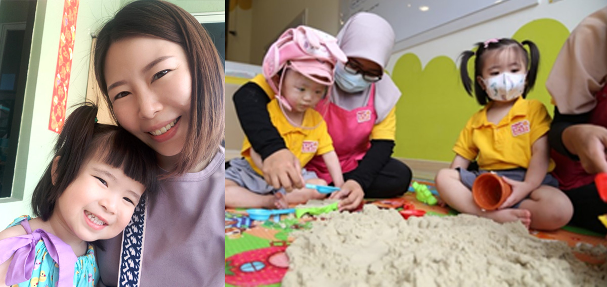 Sunway Theme Parks Assistant Director of Marketing Eunice Chua alongside daughter Charlotte are absolute lookalikes