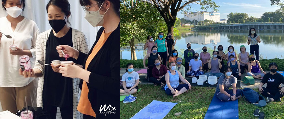 At Wise Crafters, the team live and breathe wellness routines.