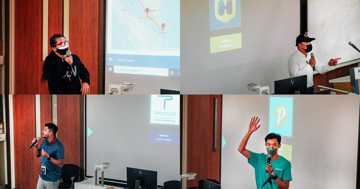 Four invited SMEs under MDEC’s portfolio – Troopers, Hive Resources, Moopt and PriceShop presented their digital challenges and pain points to the participating cadets for their takes on the ideal solution.