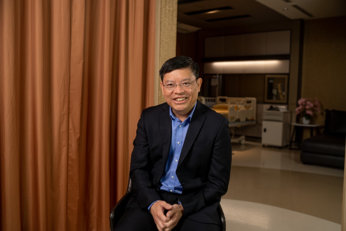 Photo of Dr. Khoo Chow Huat, managing director of hospital and healthcare operations, Sunway Healthcare Group