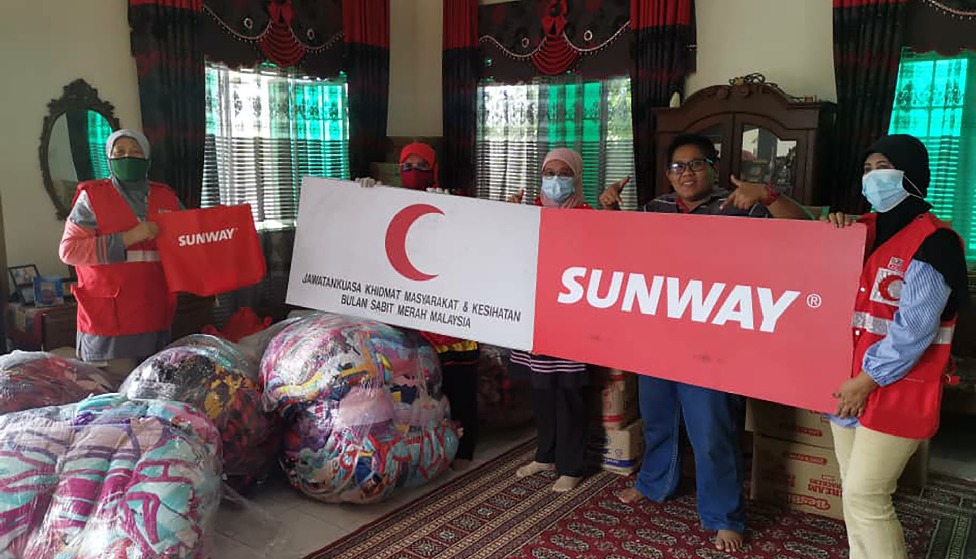 Sunway Ramps up Relief Efforts for 8,000 Flood Victims