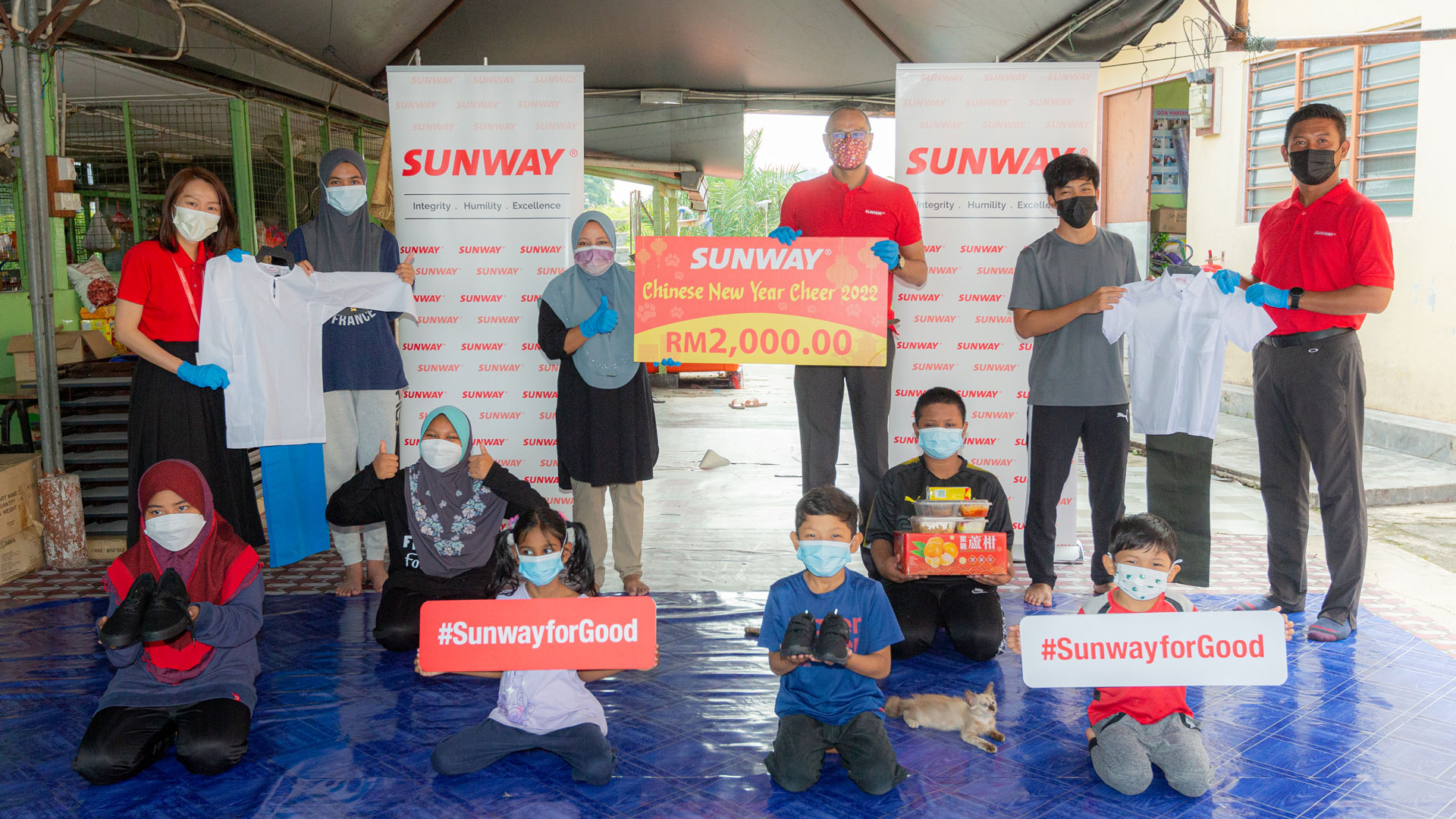 Sunway Brings Chinese New Year Festive Cheer to Children Across Three States and Klang Valley