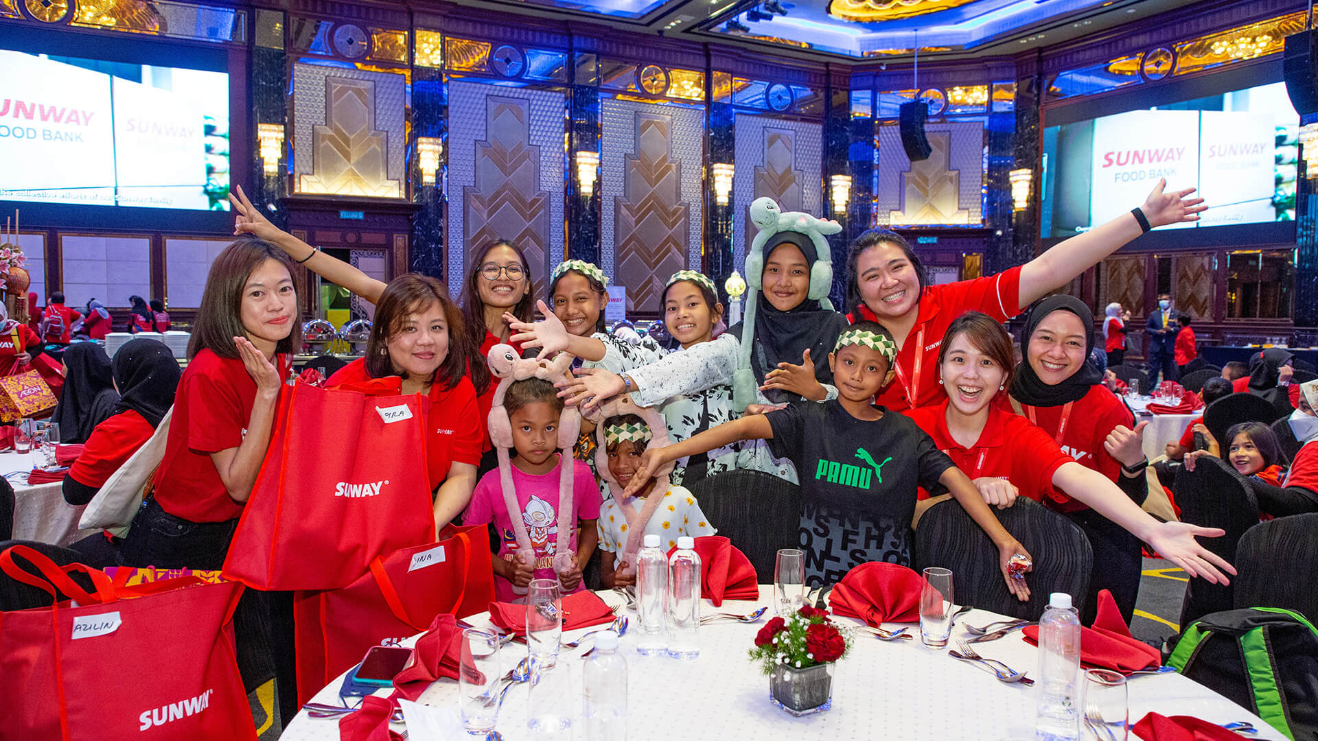 Sunway Spreads Raya Cheer to Underprivileged Children in the Presence of Tengku Permaisuri Selangor