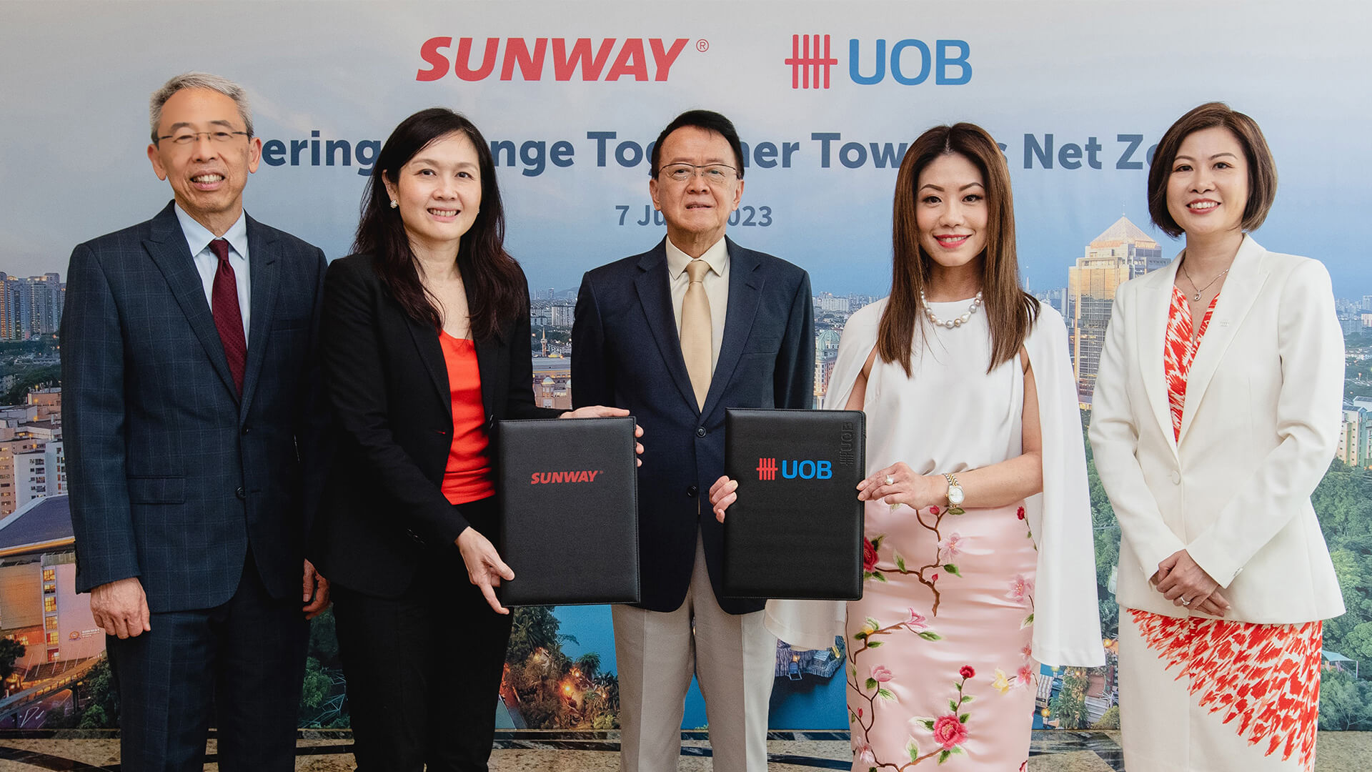 Sunway and UOB Malaysia Ink Partnership To Advance Net Zero Goal