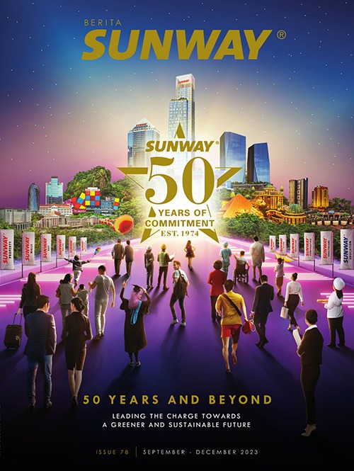 berita sunway 78 - 50 Years of Commitment - Leading the charge towards a greener and sustainable future