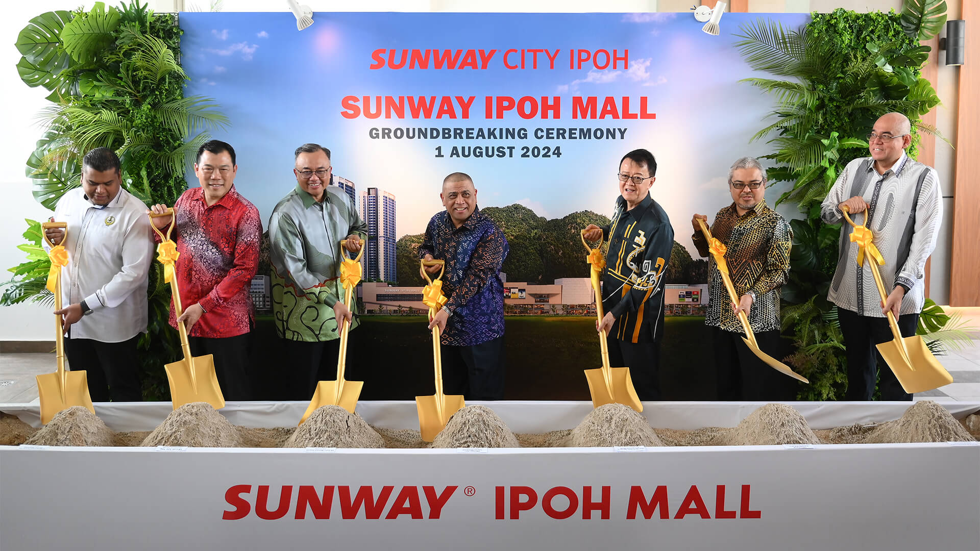 Sunway Breaks Ground for RM1bil, Largest Mall in Perak