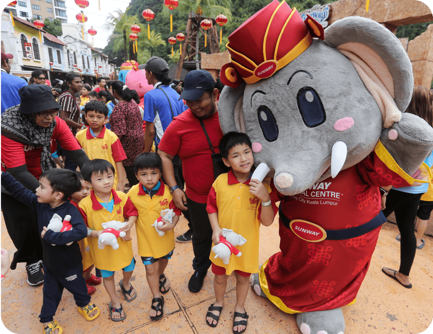 Sunway Chinese New Year Cheer - Festive Support & Gift Distributions