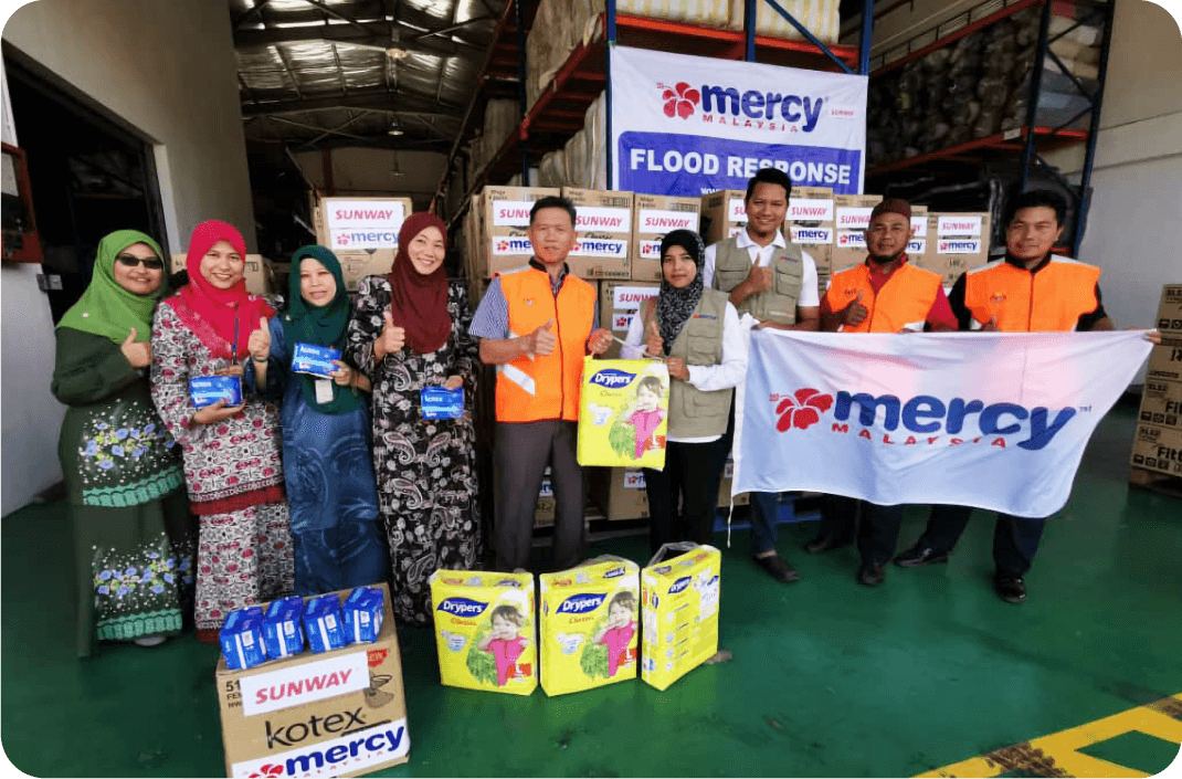 Sunway Emergency Relief Effort - Flood Relief