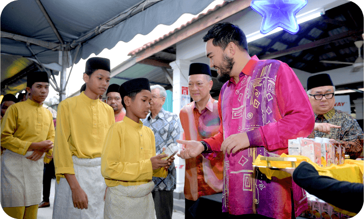 Sunway Raya Cheer - Bubur Lambuk and Food Distribution