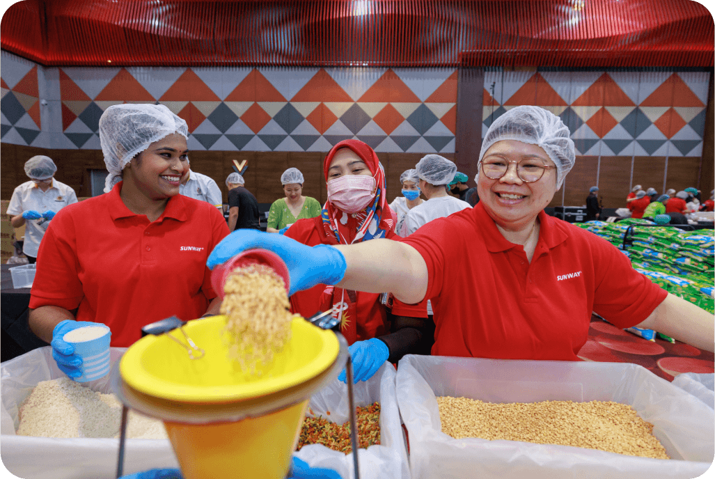 Rise Against Hunger - Sunway Meal Packathon