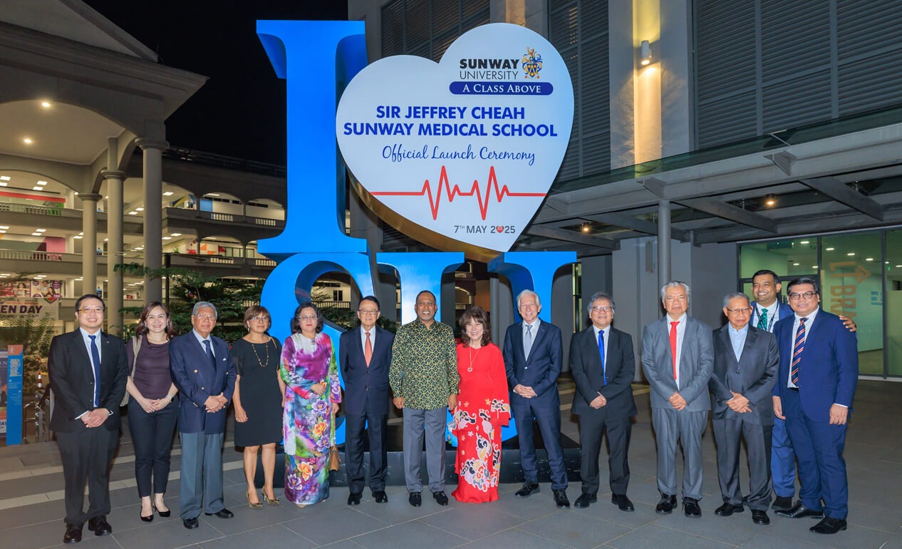 LAUNCH OF SIR JEFFREY CHEAH SUNWAY MEDICAL SCHOOL