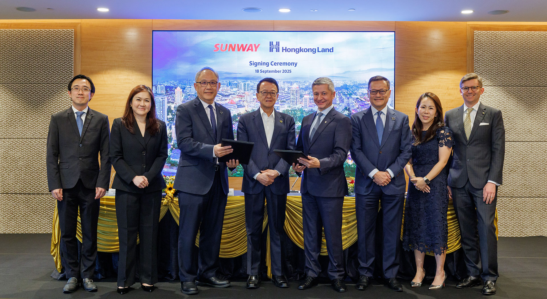 Sunway x Hongkong Land partnership